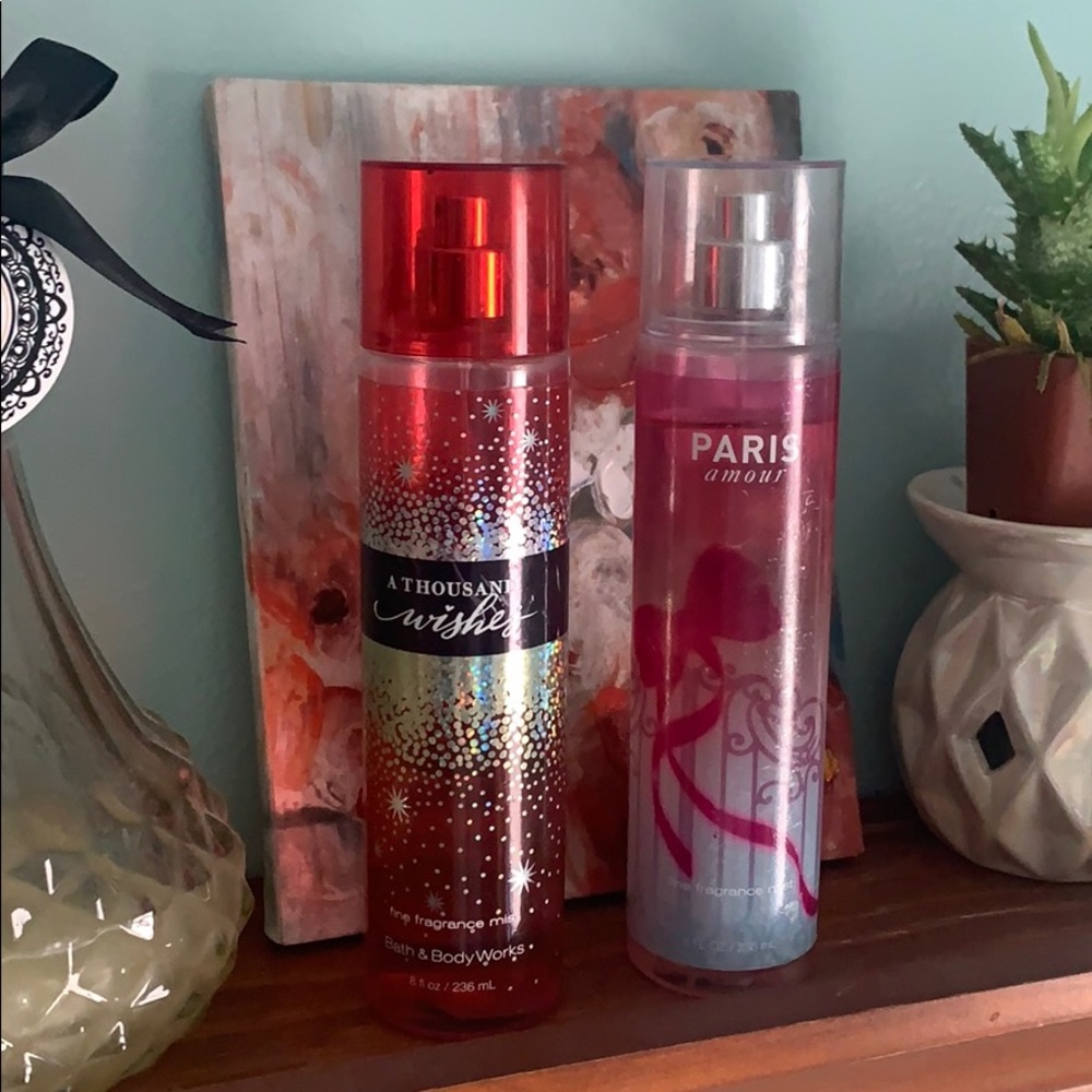 Bath & Body Works Fine Fragrance Mists
